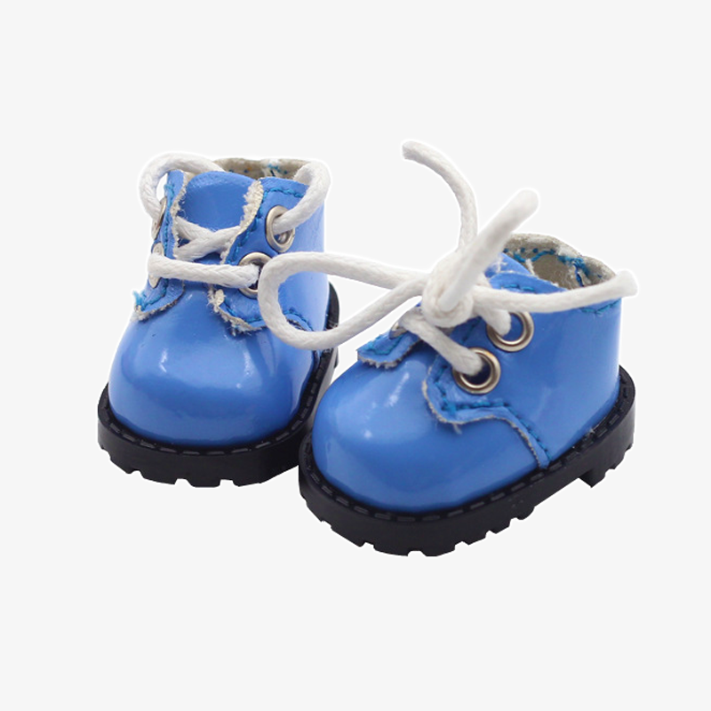 Handmade designer clothes for Labubu figures from The Monsters series – custom styles for Exciting Macaron, Big into Energy, and Have a Sit. Blue